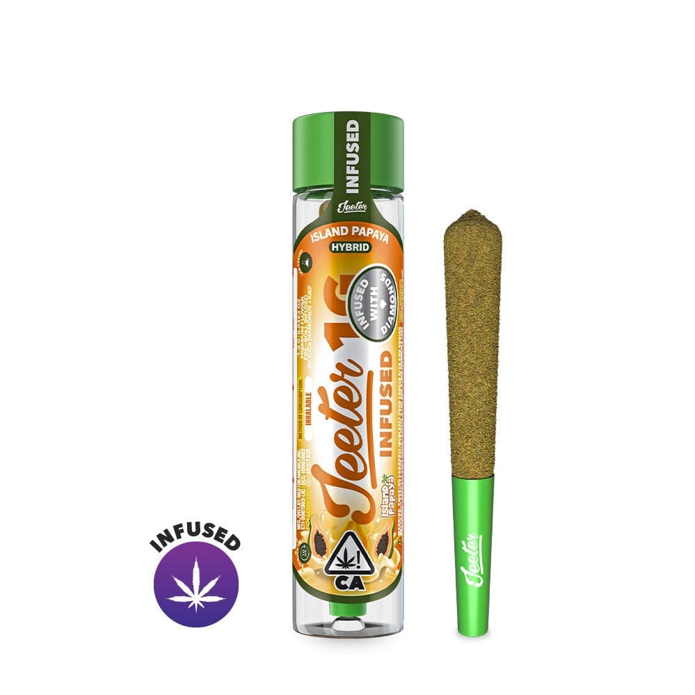 ISLAND PAPAYA 1G INFUSED - Jeeter -  - $14 - Pre-Roll Infused