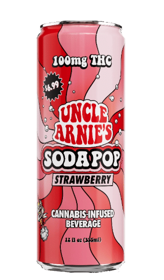 Uncle Arnie's — Strawberry Soda Pop