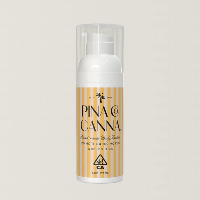 HIGH GORGEOUS - Pina Co Canna Body Butter- Pina Colada