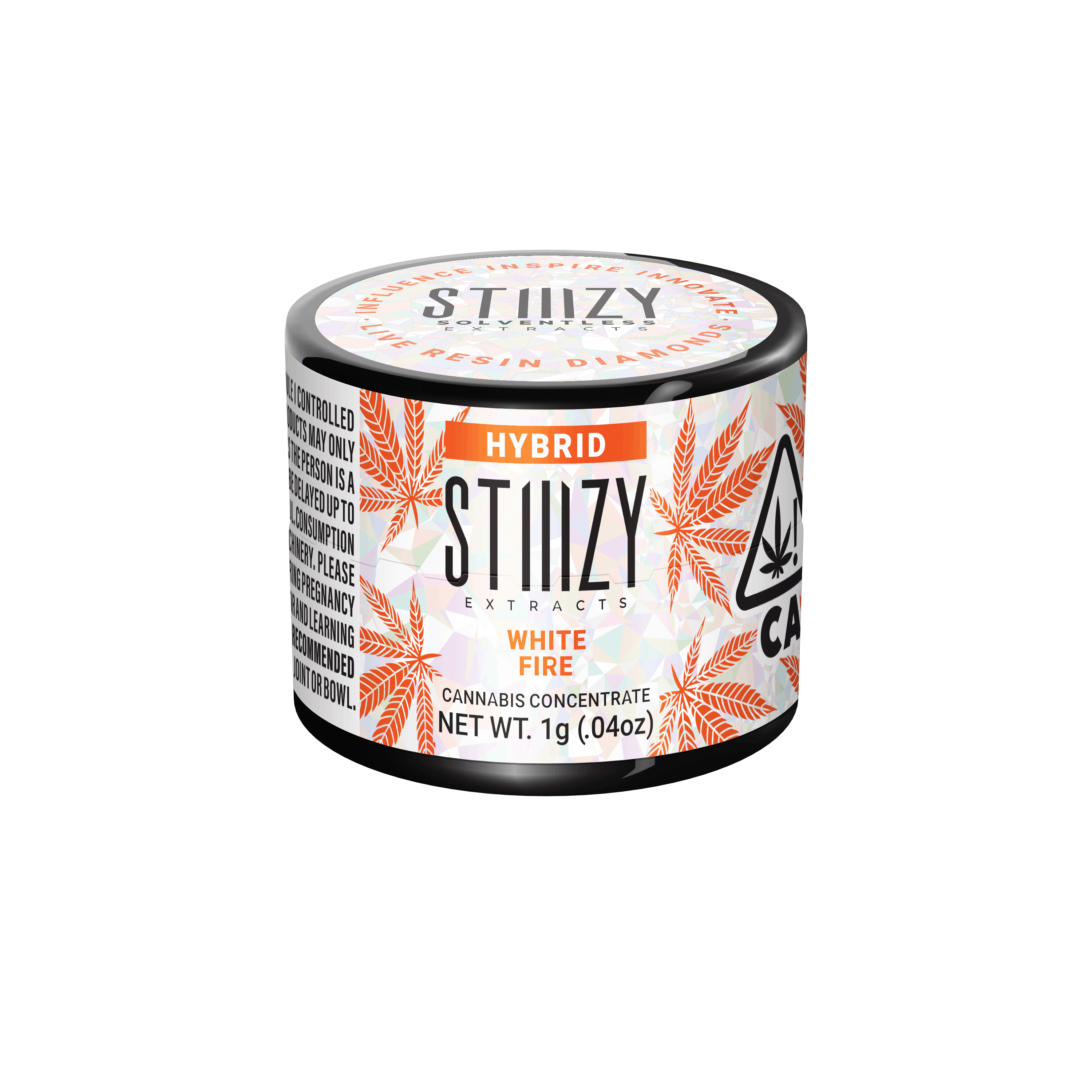 White Fire 1g Diamonds - Stiiizy - null - $25 - Concentrate