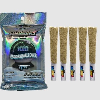 $49.98 Marshmellowz Sluggers Hit 5Pk Pre Rolls - Sluggers Hit -  - $36 - Pre-Rolls