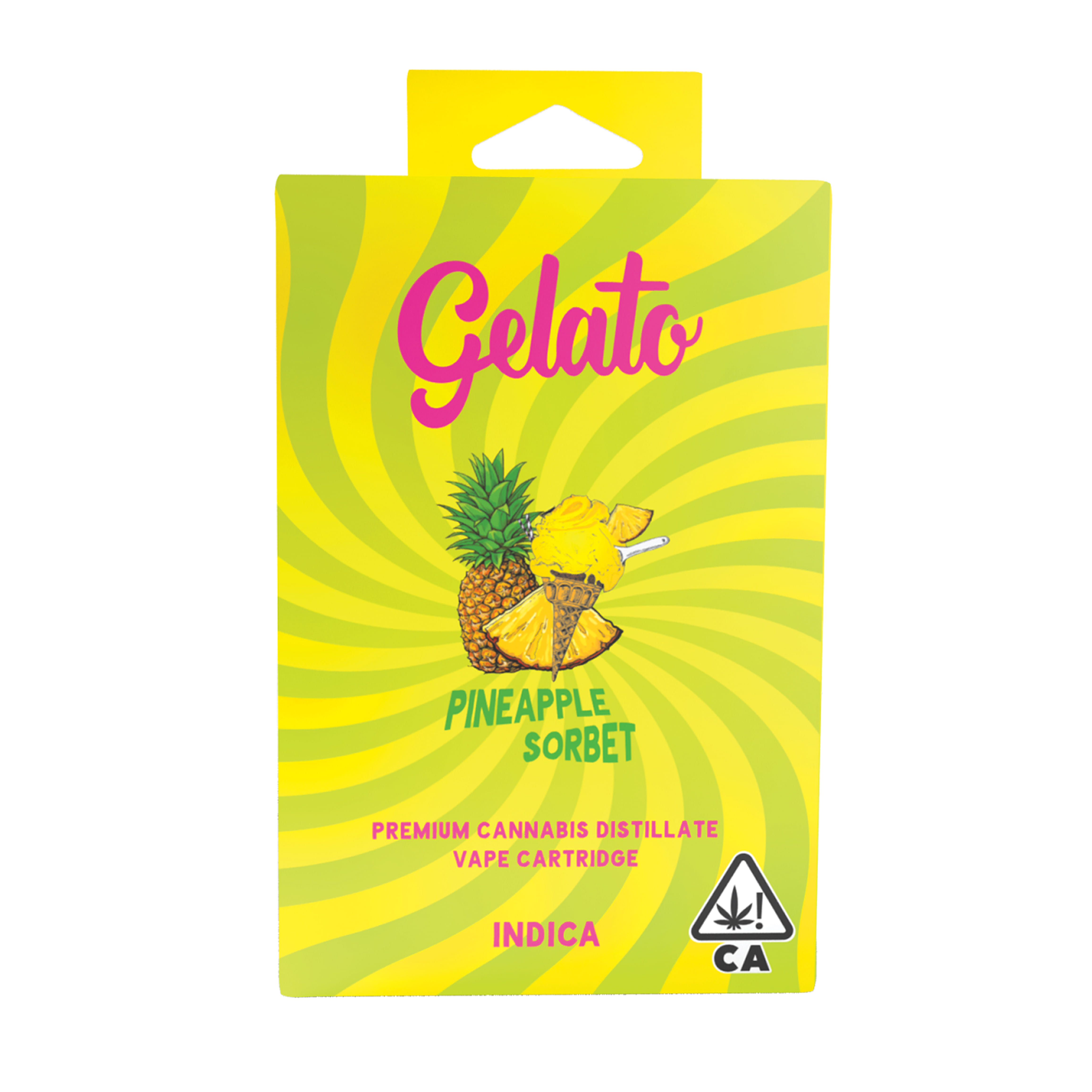 Pineapple Sorbet (I) Flavor Cart 1g *B2G1 EVERYDAY* - Gelato Canna Co. - Pineapple Sorbet (I) - $22.51 - Cartridges