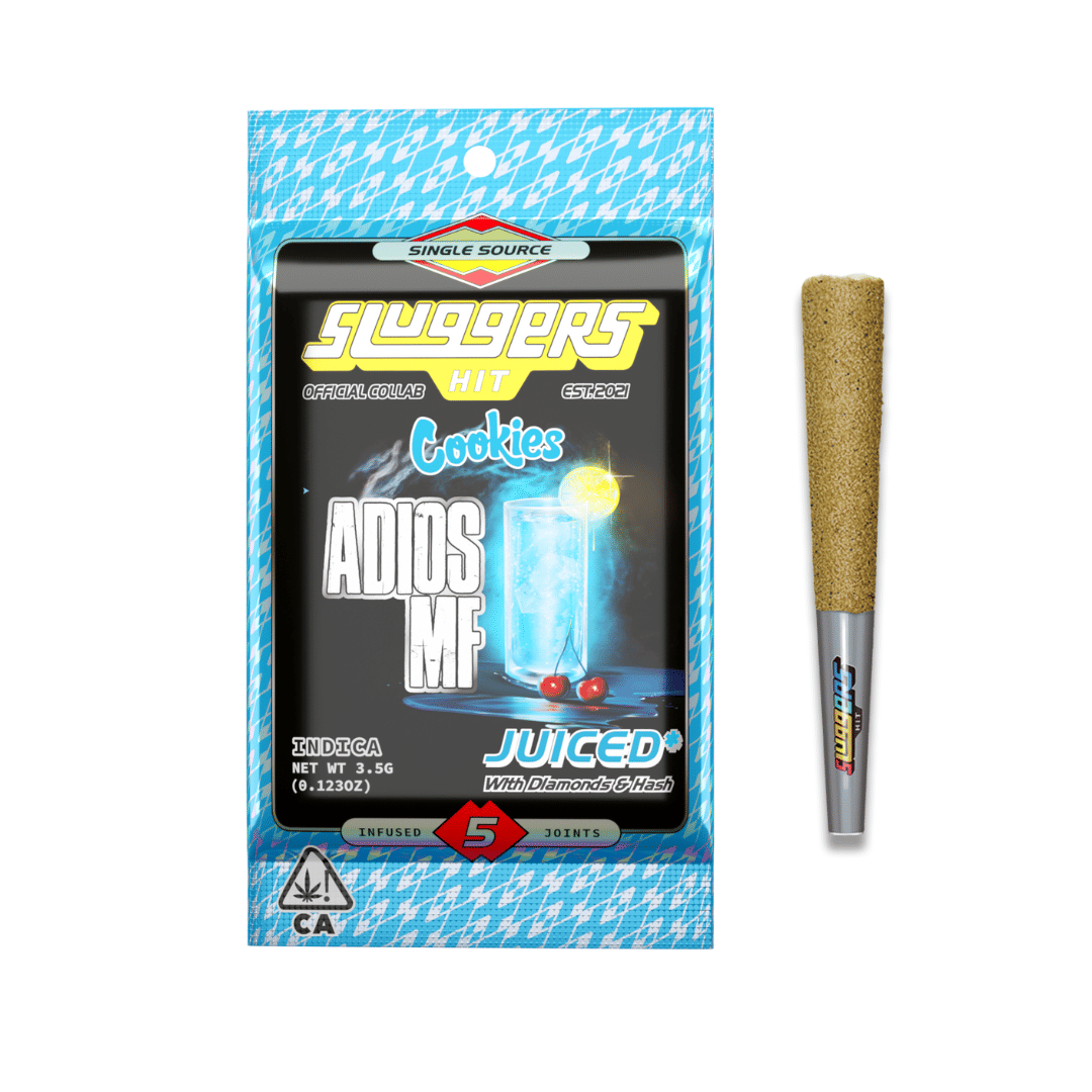 SLUGGERS - Adios MF (I) - 5 x 0.7g Infused Prerolls - 3.5g - Sluggers - 5pk PR - $50 - Prerolls