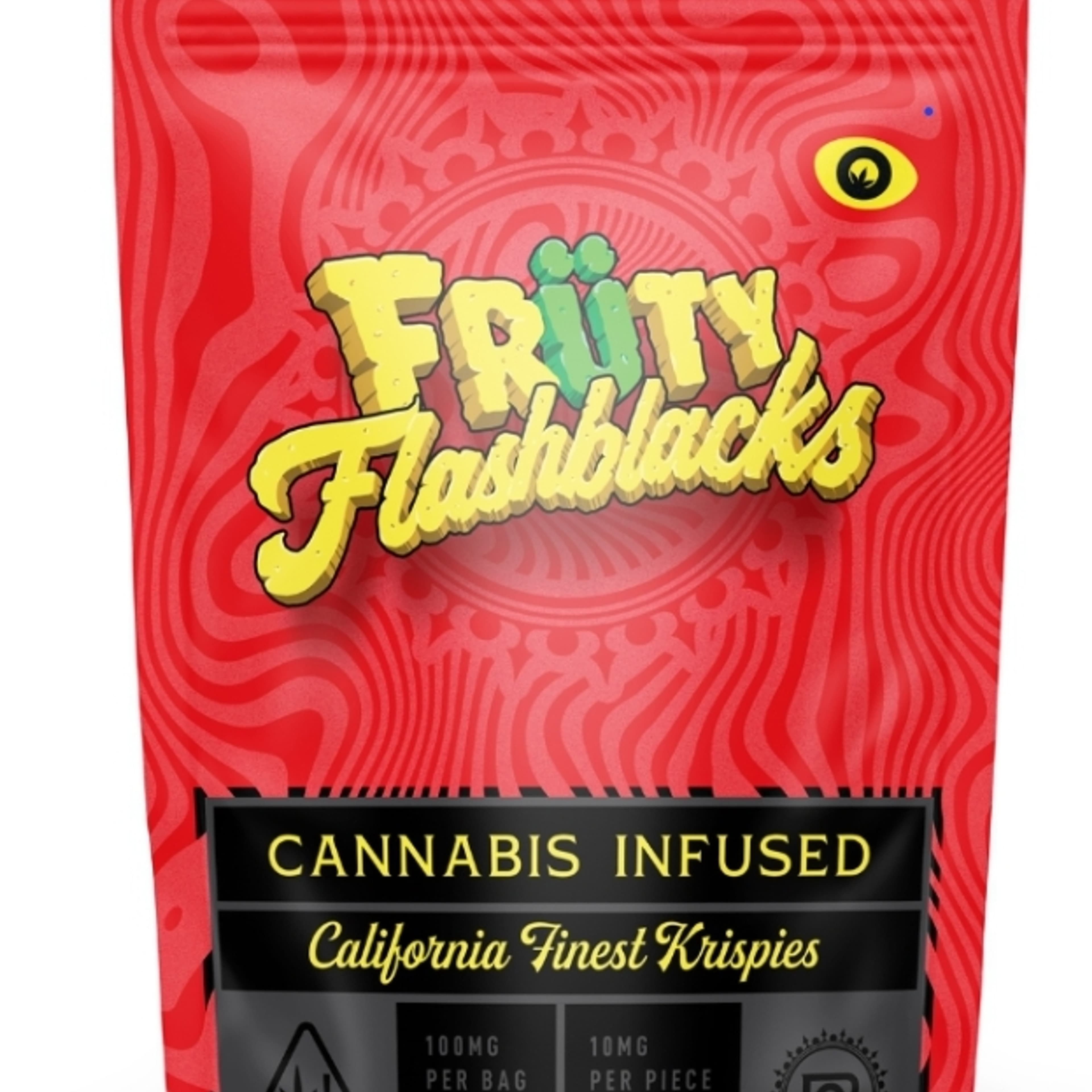 Blackout - Fruity Pebble rice crispy treat 100MG (Rosin Infused) - - $19.99 - Edibles