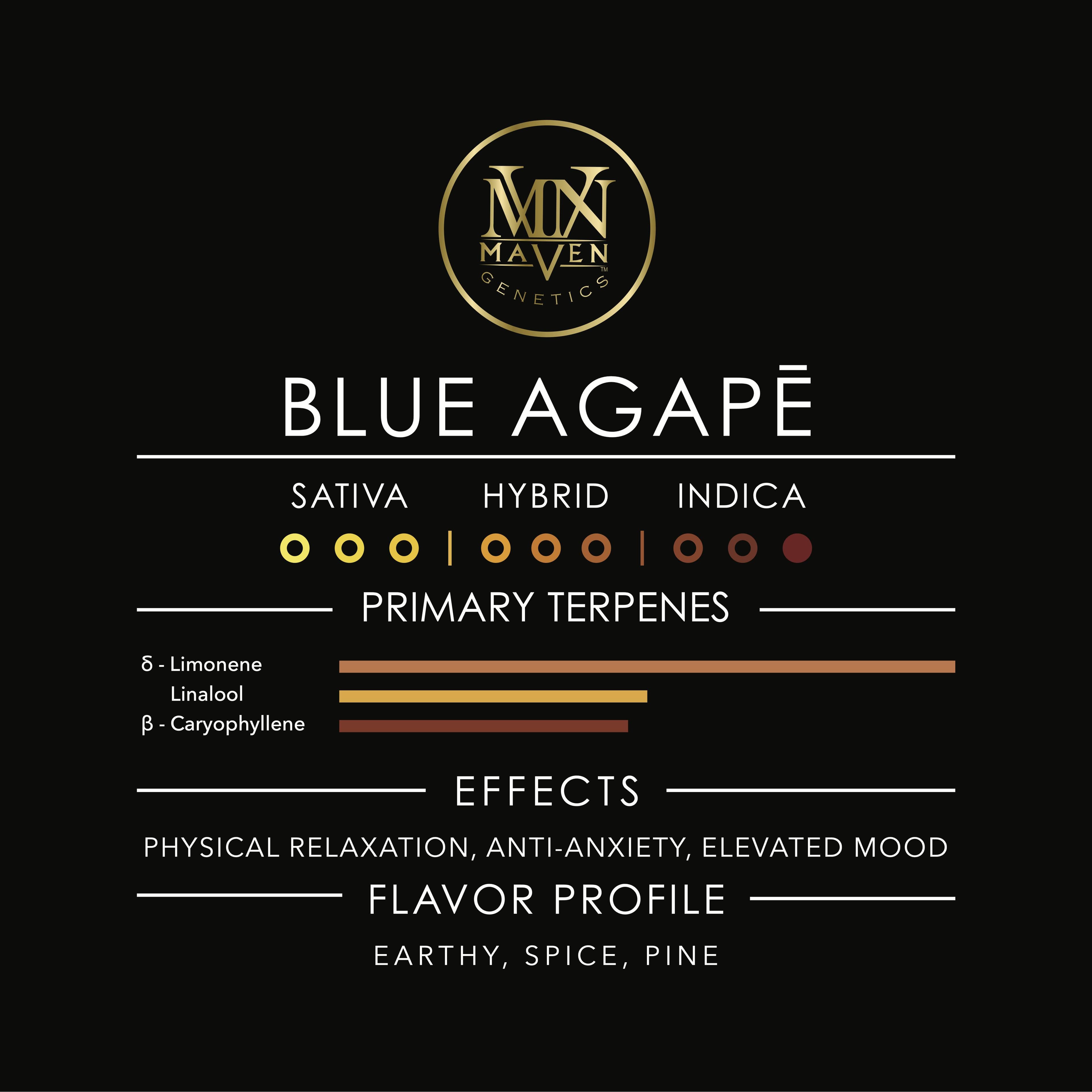 Blue Agape 3.5g - Maven Genetics - - $39.61 - Flowers