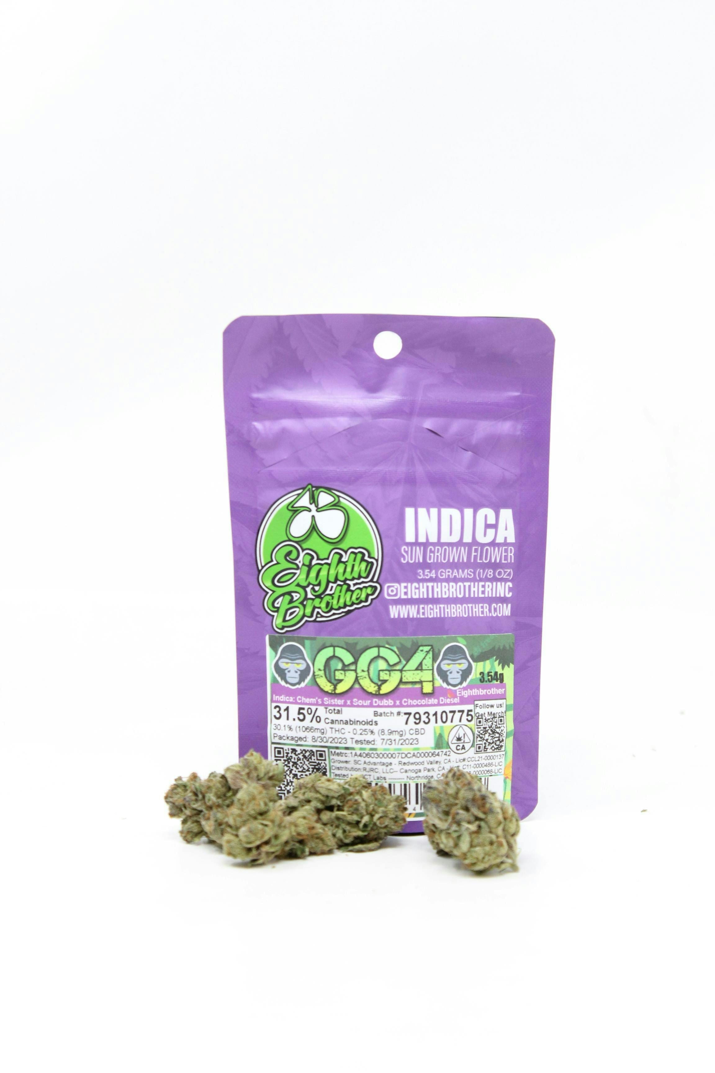 GG4 3.5G - EIGHTH BROTHER -  - $7 - Flower