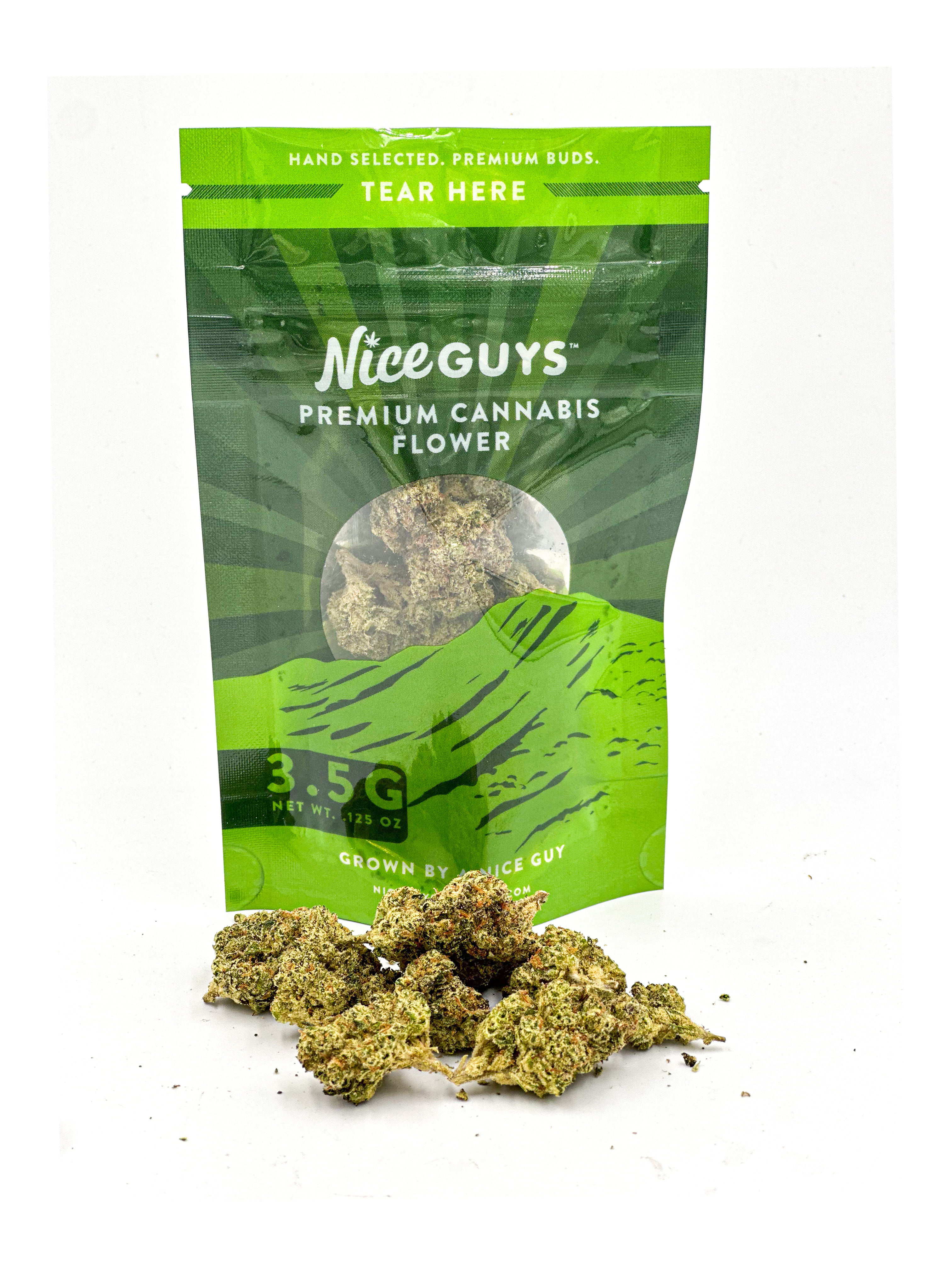 Premium Sungrown: Galactic Runtz - Nice Guys - Eighth - $20 - Flowers