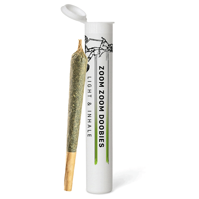 Zoom Zoom Doobies | Coconut Cream | Pre Roll | .5g