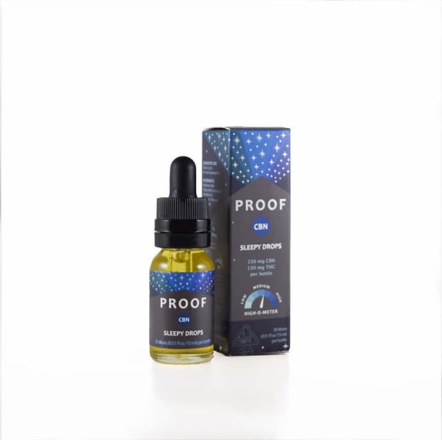CBN SLEEPY DROPS | 1:1 CBN:THC | PROOF