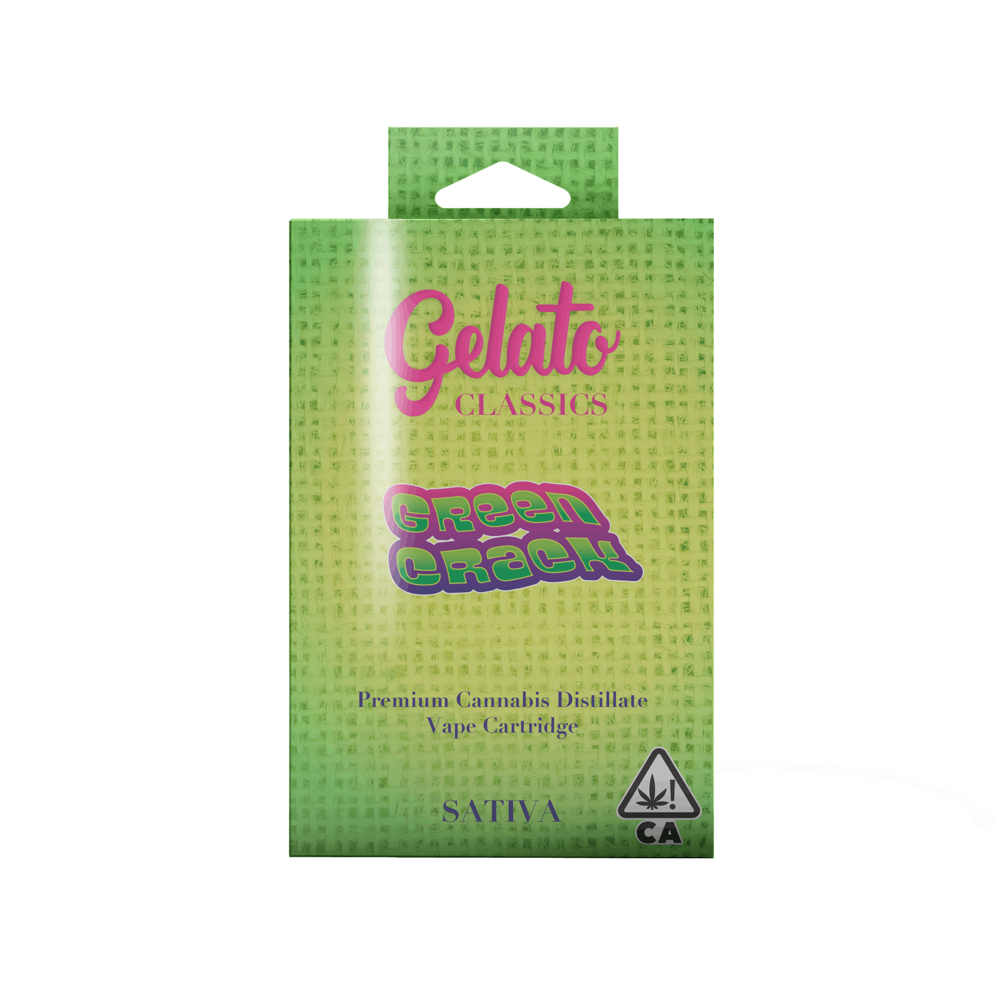 Gelato: Green Crack 1g Classics Cart - Gelato -  - $32 - Standard Cartridges