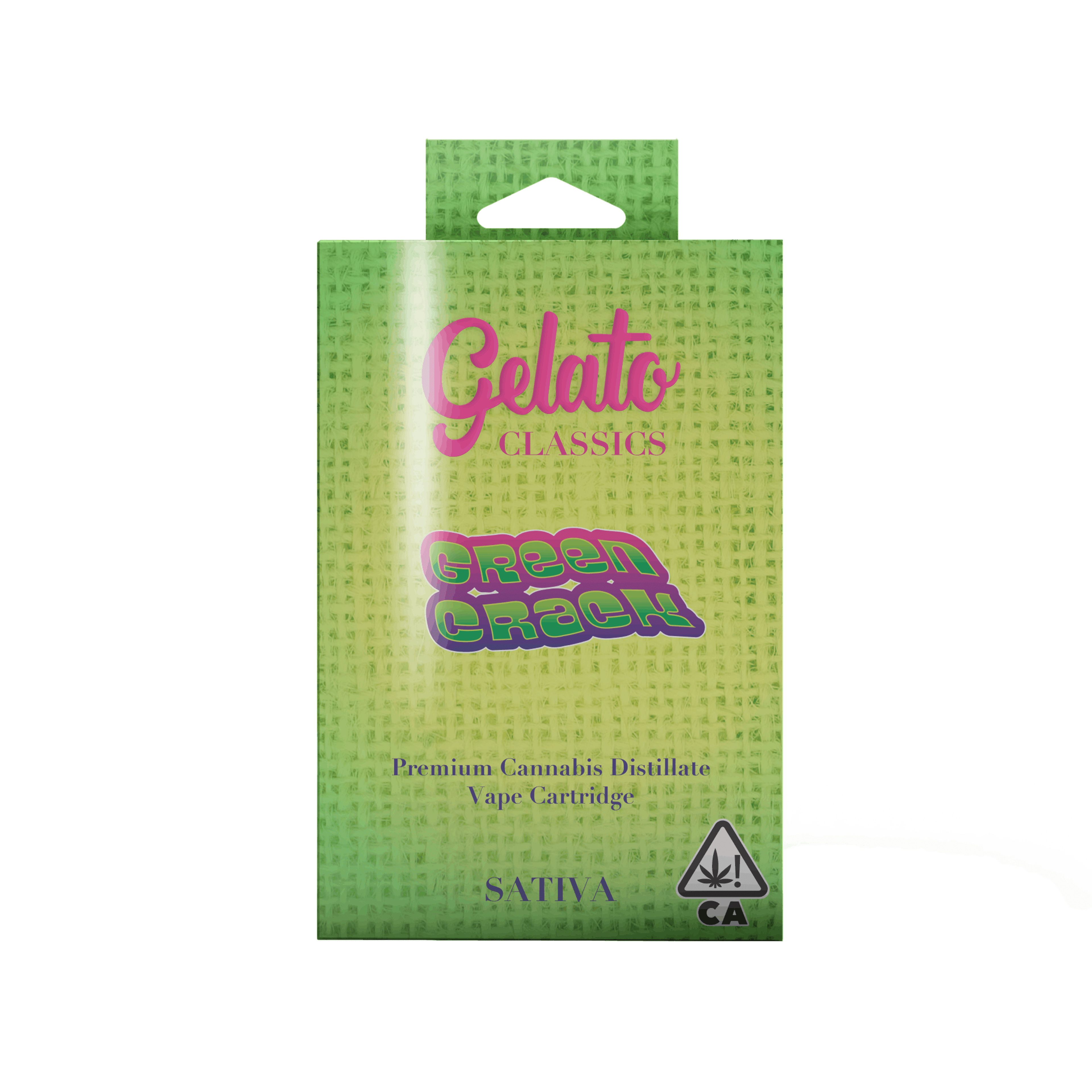 Gelato: Green Crack 1g Classics Cart - Gelato - - $32 - Standard Cartridges
