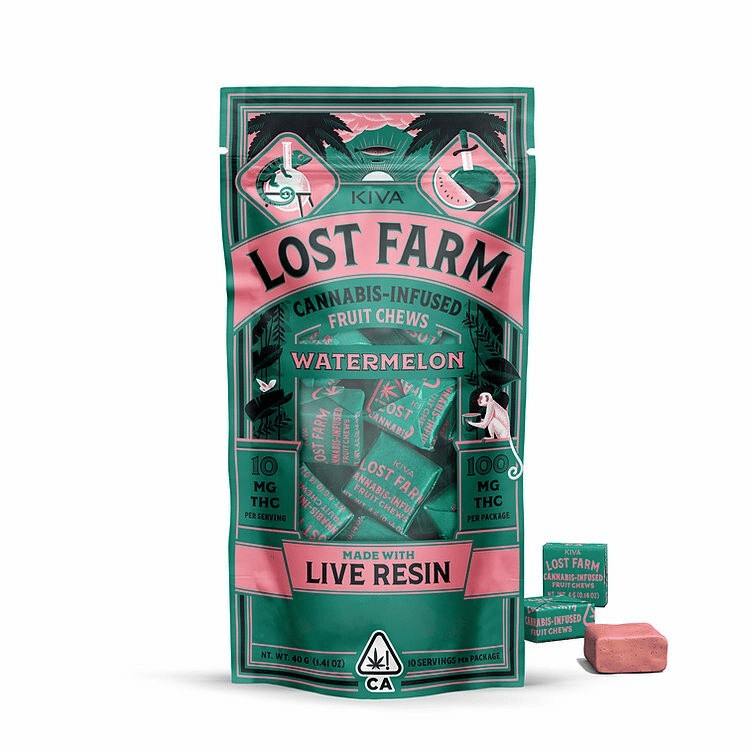 LOST FARMS — Watermelon Gelato Chews