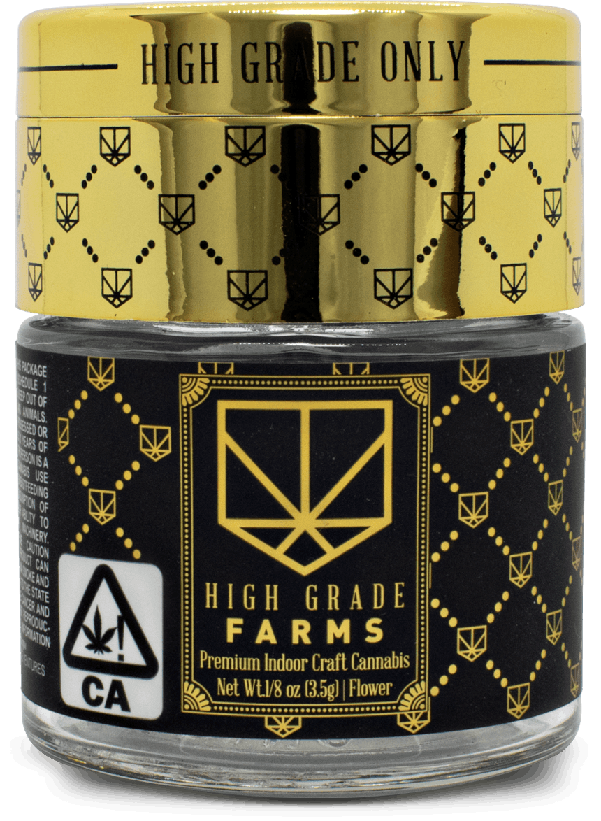 Gummy Pears - Jar - Indoor Flower - High Grade Farms - Eighth - $35.69 - 4mo+ Flower (Date in Description)