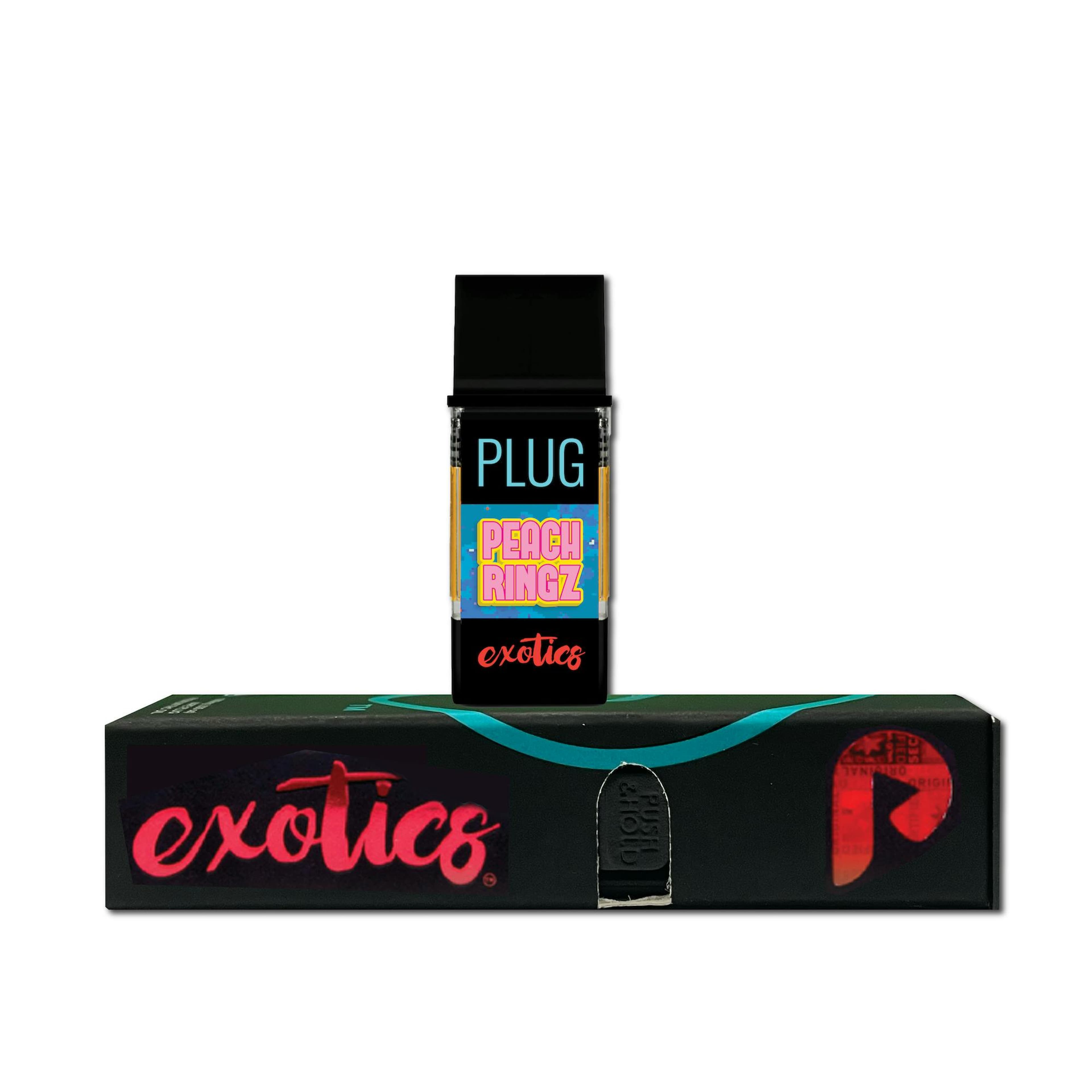 Exotics | Peach Ringz Pod - 1g - PLUGplay - - $34 - Cartridges / Pods