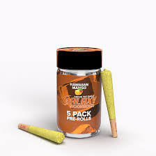 Hawaiian Mango 5pk Galaxy Moonrock Prerolls