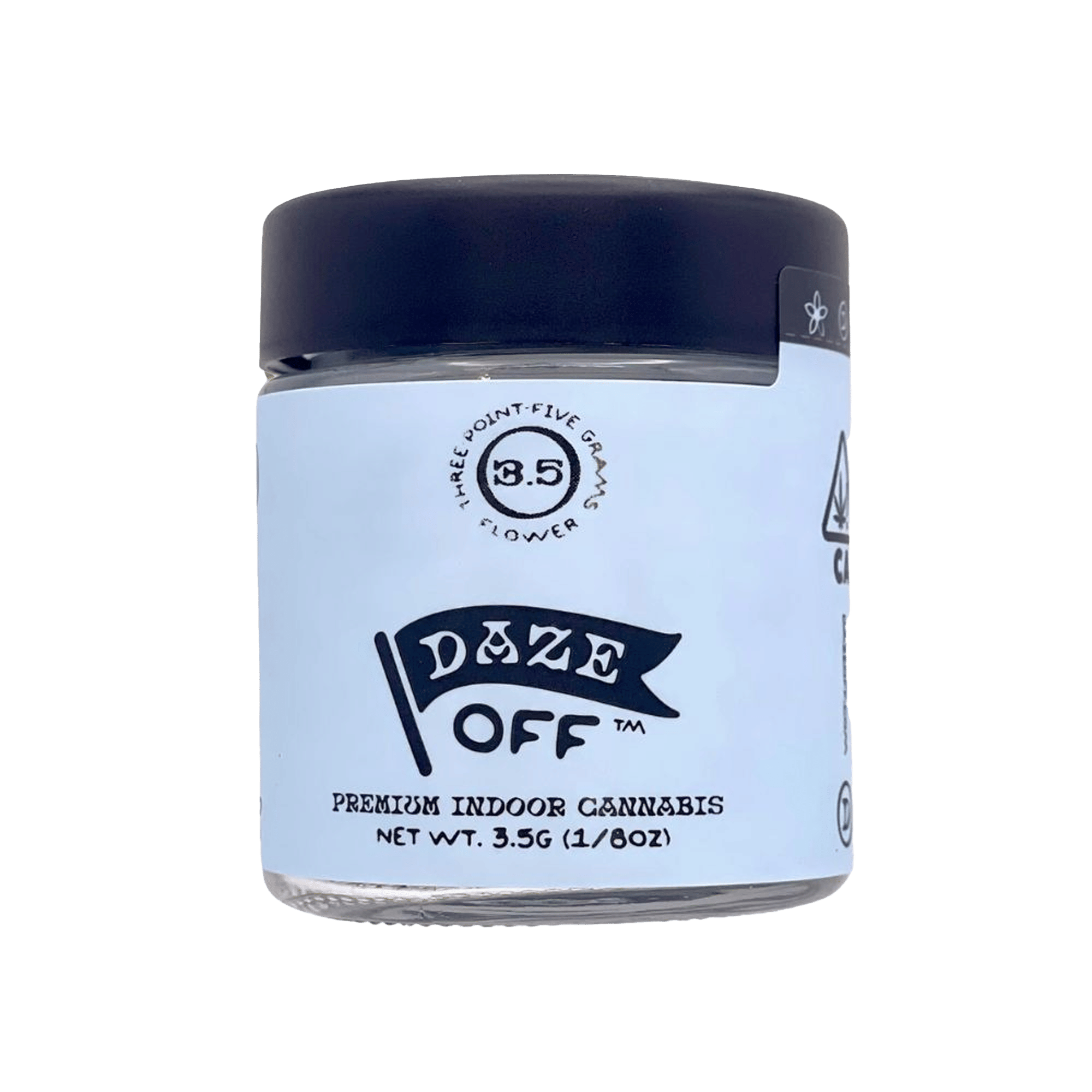 Hindu Kush - Jar - Indoor Flower - Daze Off Powered by UpNorth - Eighth - $34.99 - Flower