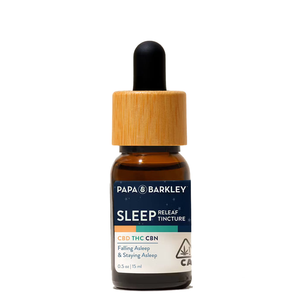 Sleep 2:4:1 CBD/THC/CBN Releaf Tincture - 15ml 🏆 - Papa & Barkley - Sleep 2:4:1 (15ml) - $42.97 - Tinctures & Capsules