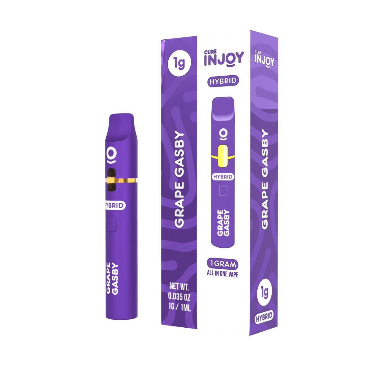 Grape Gasby - 1G All-In-One - Cure Injoy - Grape Gasby (H) - $22 - Cartridges