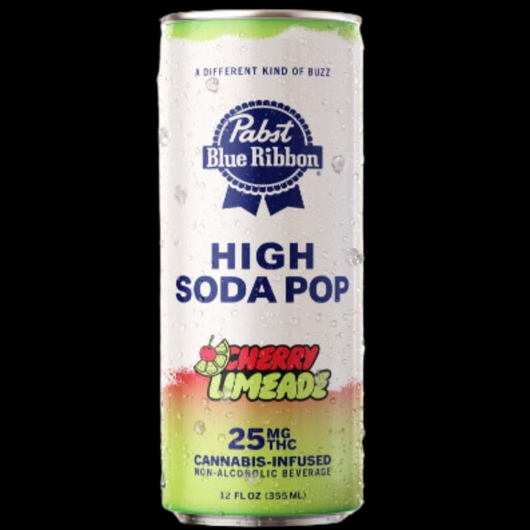 Pabst Blue Ribbon: Cherry Limeade Soda Pop