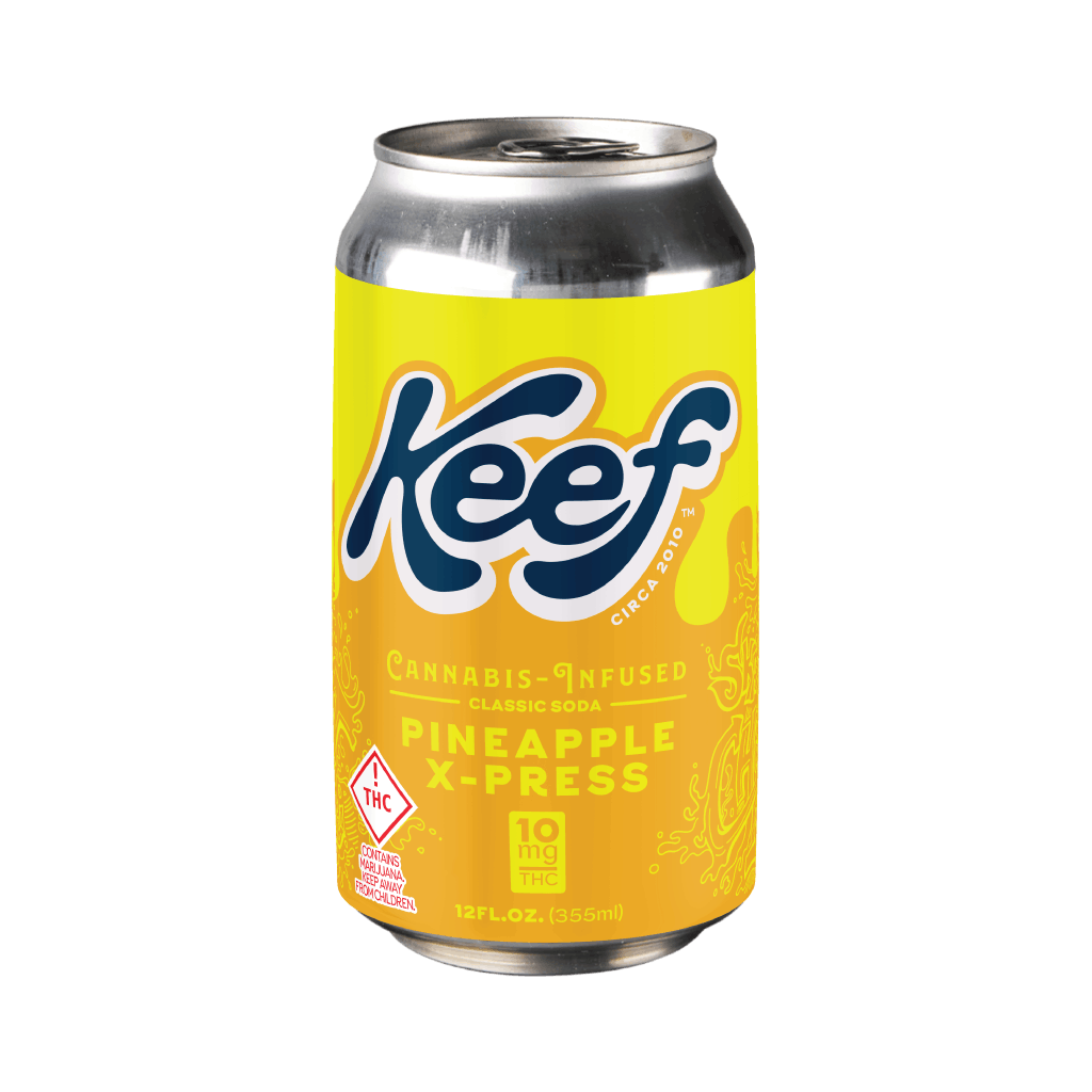Keef Cola — Classic Pineapple X-press