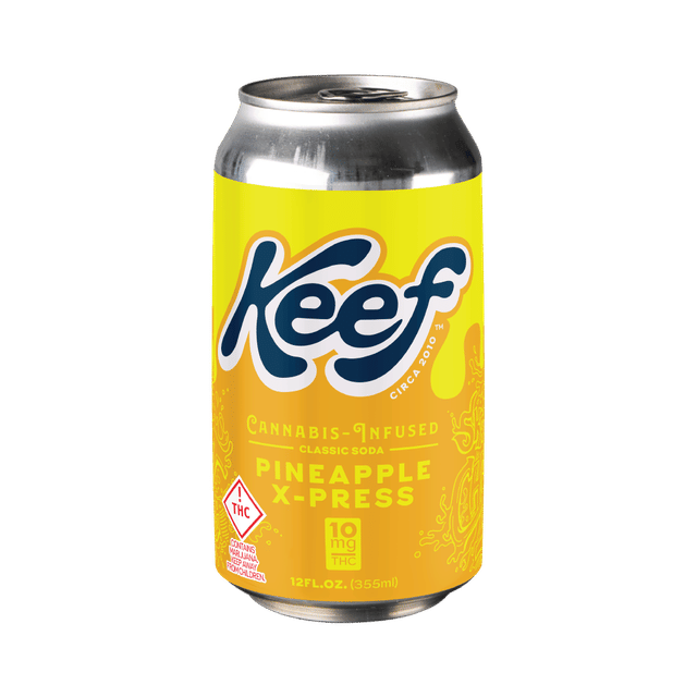 Keef Cola — Classic Pineapple X-press