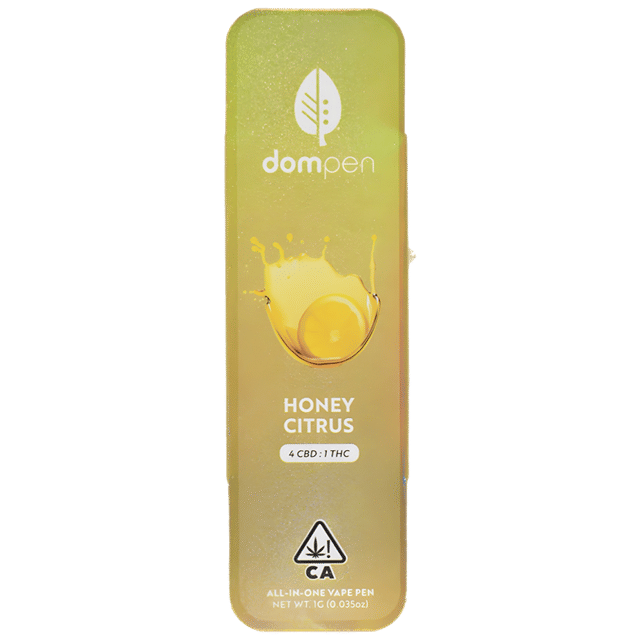Honey Citrus 4:1 THC/CBD AIO 1g