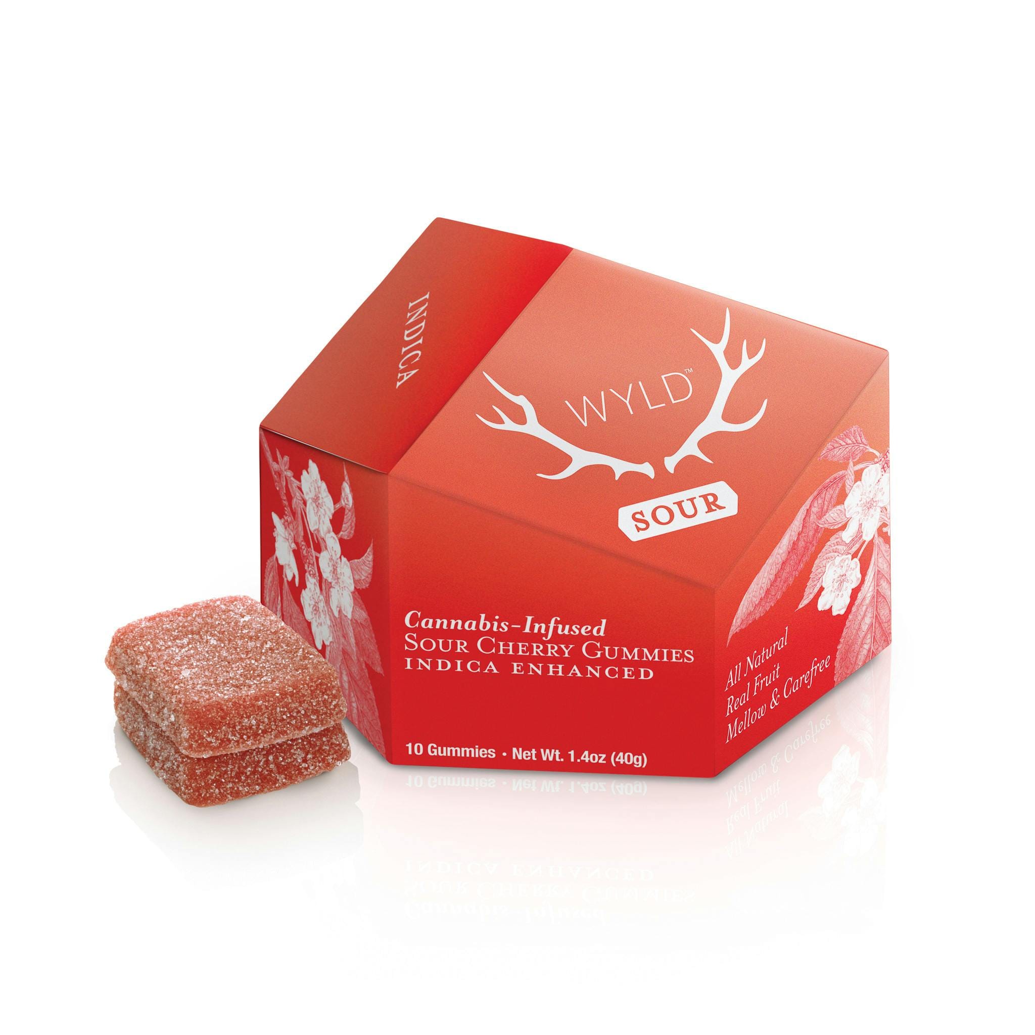 Sour Cherry Gummies - WYLD -  - $19.75 - Edibles