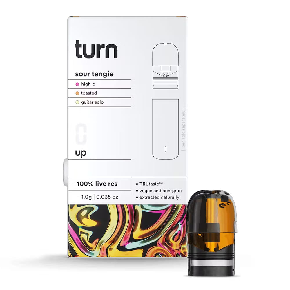 Sour Tangie - Live Resin Pod 1g - Turn - Sour Tangie (S) - $34.60 - Cartridges