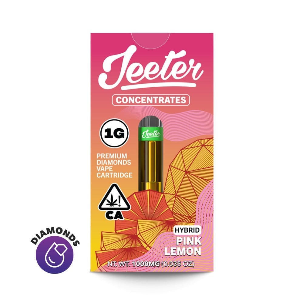 Pink Lemon | Diamonds Vape Cartridge - 1g - Jeeter -  - $23 - Cartridges / Pods