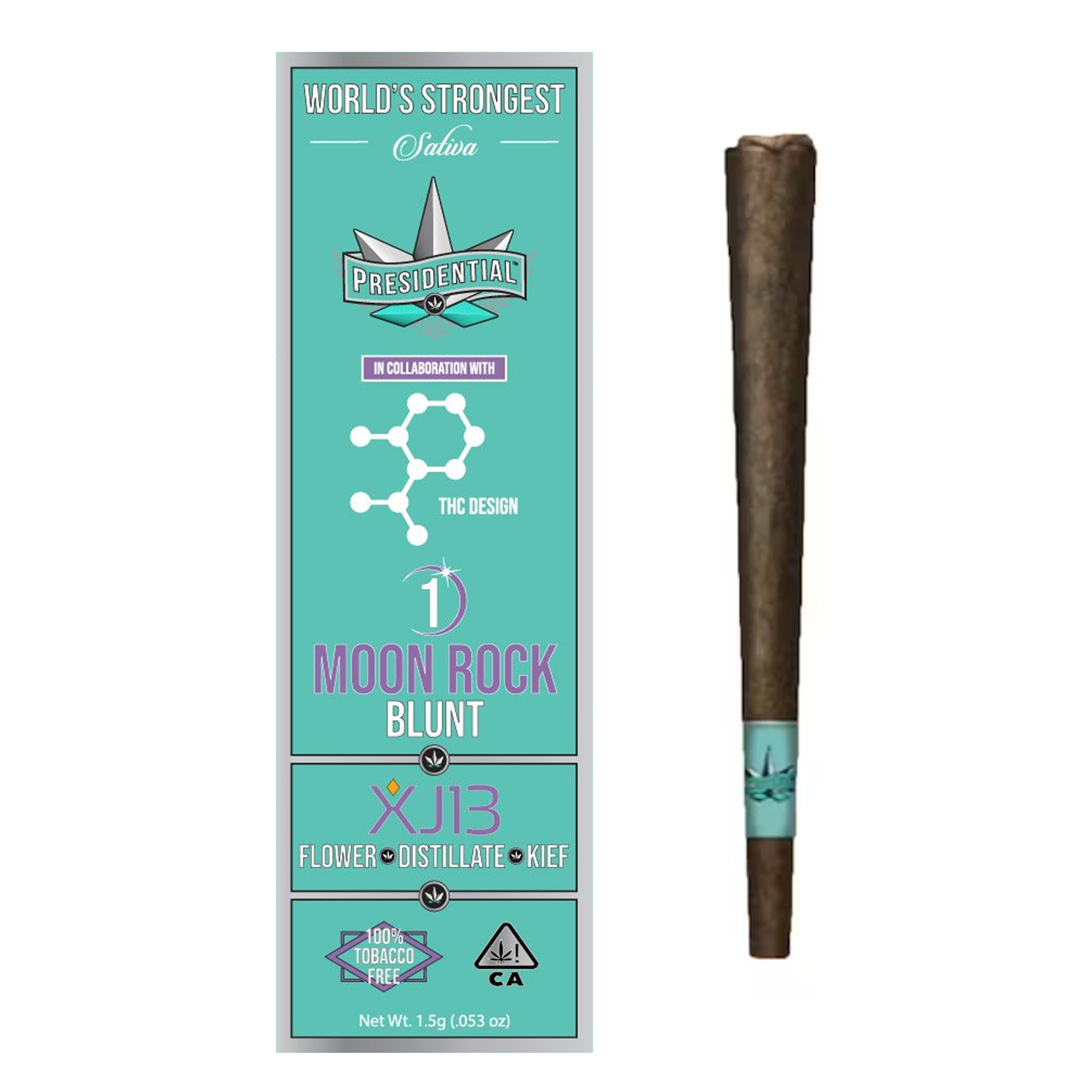 XJ13 Moon Rock Infused Blunt 1.5g - Presidential - XJ13 (S) - $17.60 - Pre-Rolls