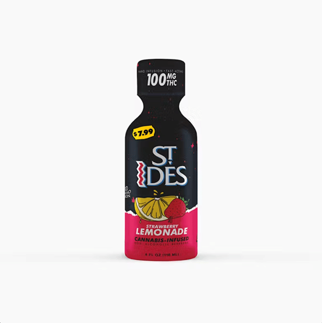 Strawberry Lemonade - 4oz Shot - 100mg THC