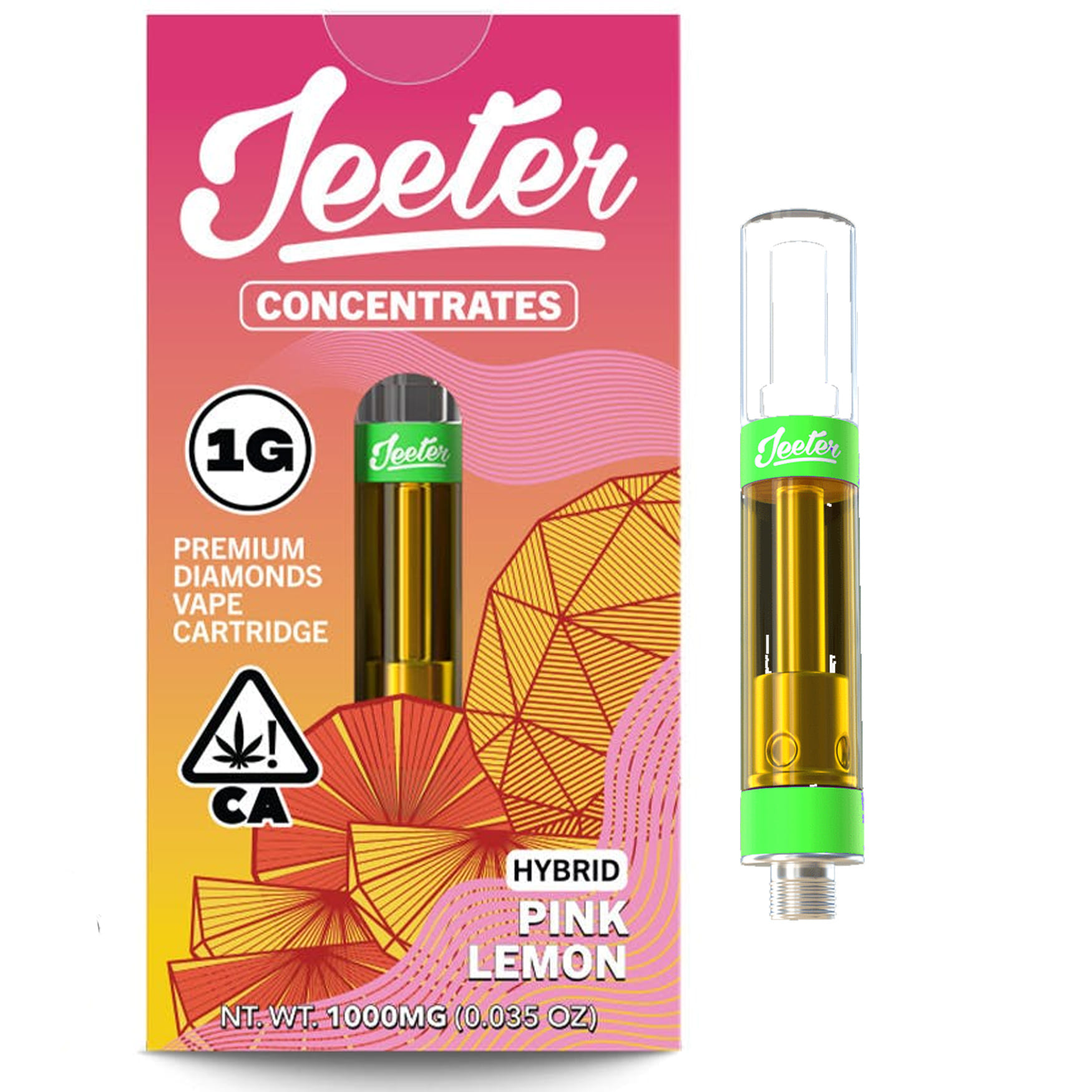 Pink Lemon (H) 1g Juice - Jeeter - Pink Lemon (H) - $28 - Vape Cartridge