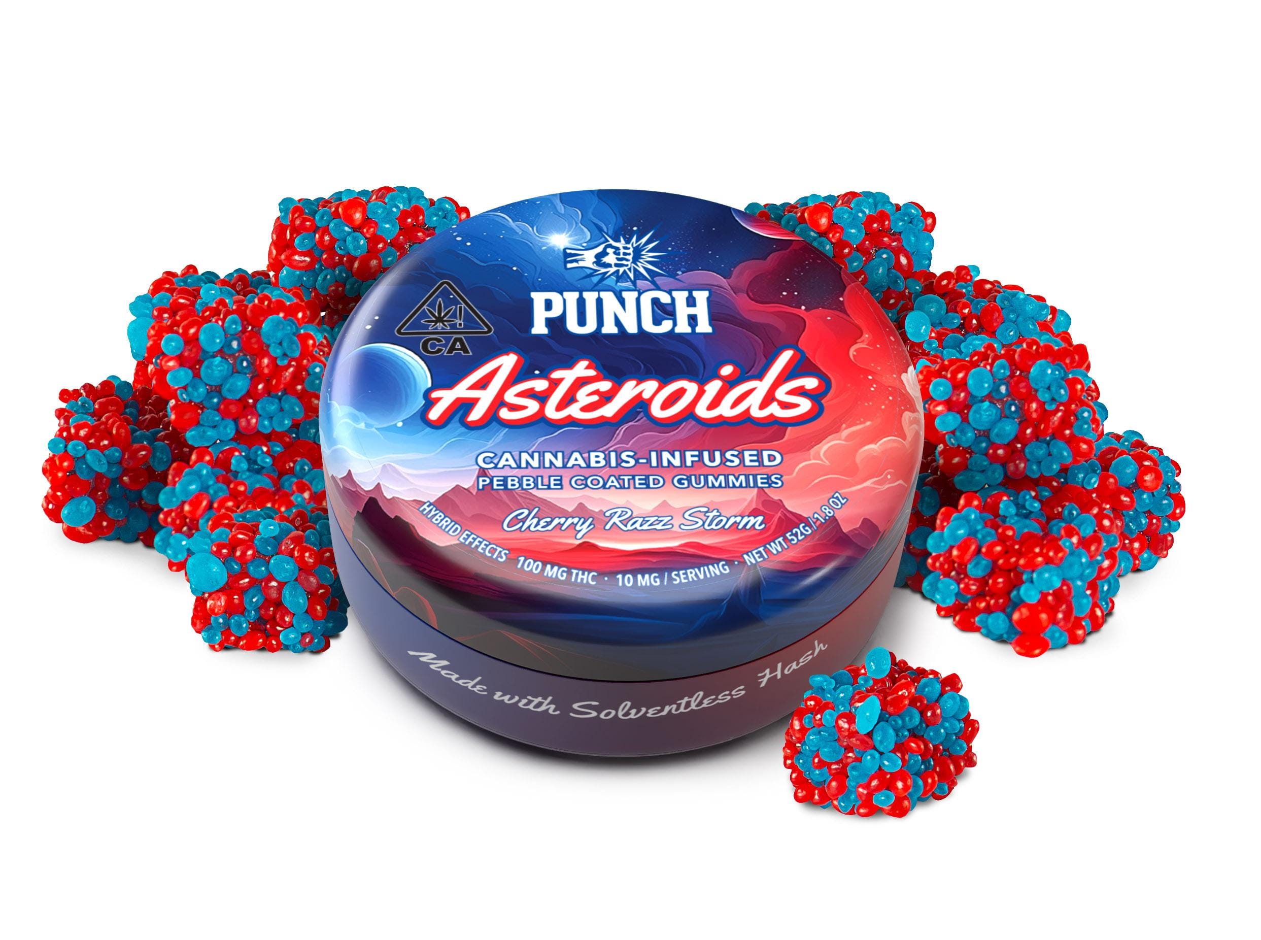 Punch Edibles — Cherry Razz Storm - Asteroids