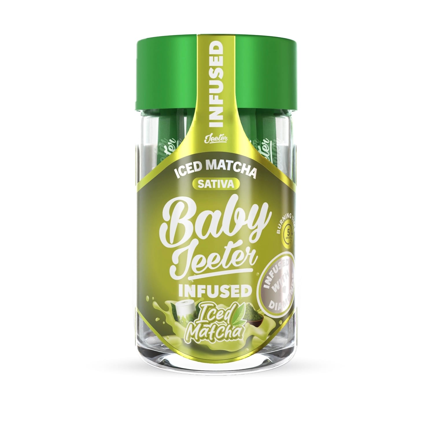 ICED MATCHA  Baby Jeeters 2.5G - Jeeter -  - $32.08 - Pre-Rolls