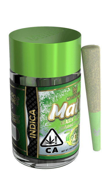 Apple Gruntz Mates | .5g x 5 pack Hash Rosin Prerolls