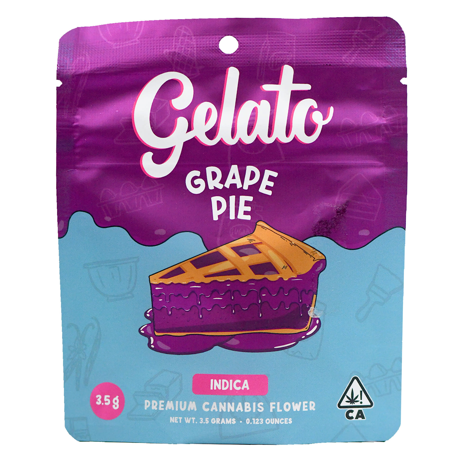 Grape Pie 25.65% - 3.5g *B2G1 EVERYDAY* - Gelato Canna Co. - Eighth - $29.50 - Flowers