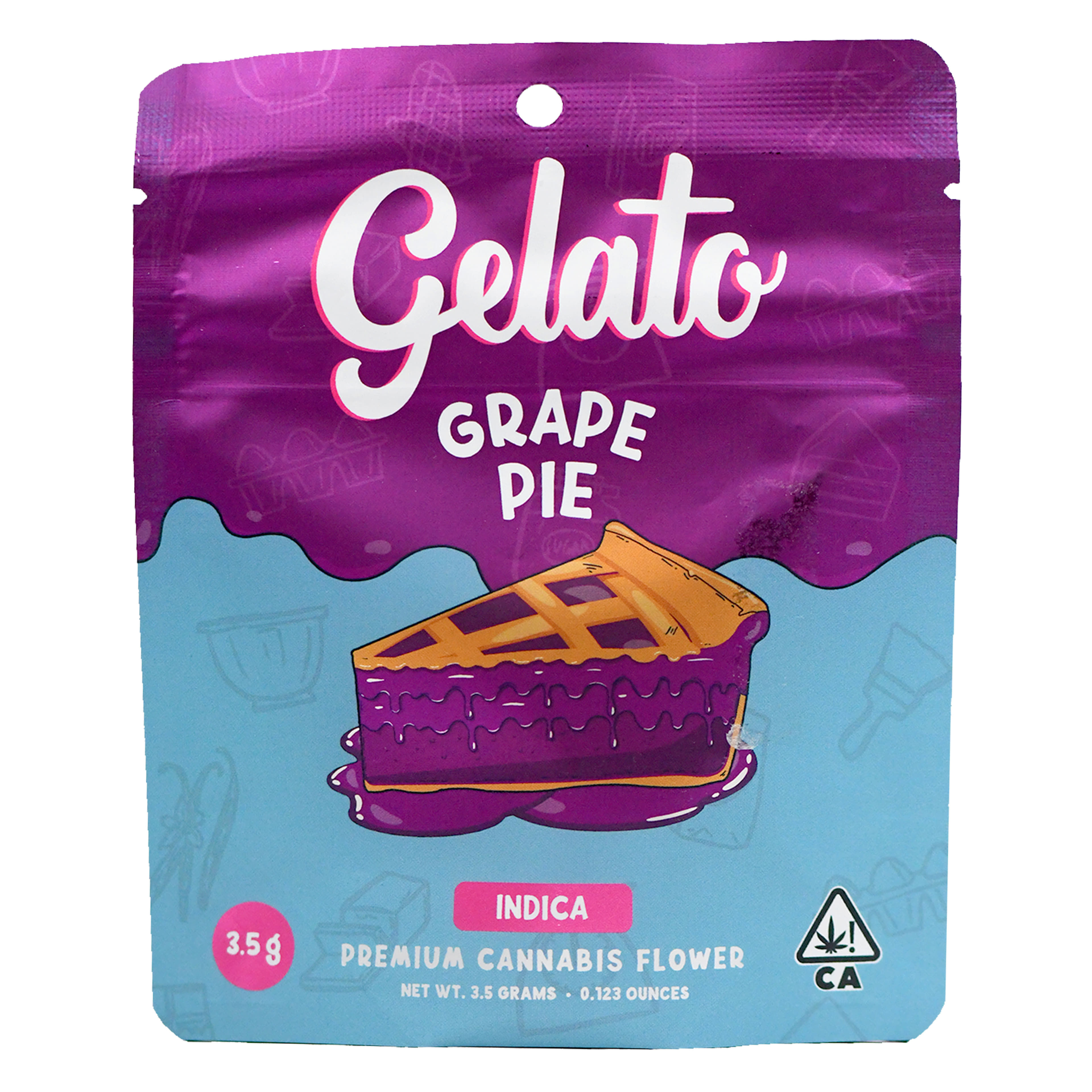 Grape Pie 25.65% - 3.5g *B2G1 EVERYDAY* - Gelato Canna Co. - Eighth - $29.50 - Flowers