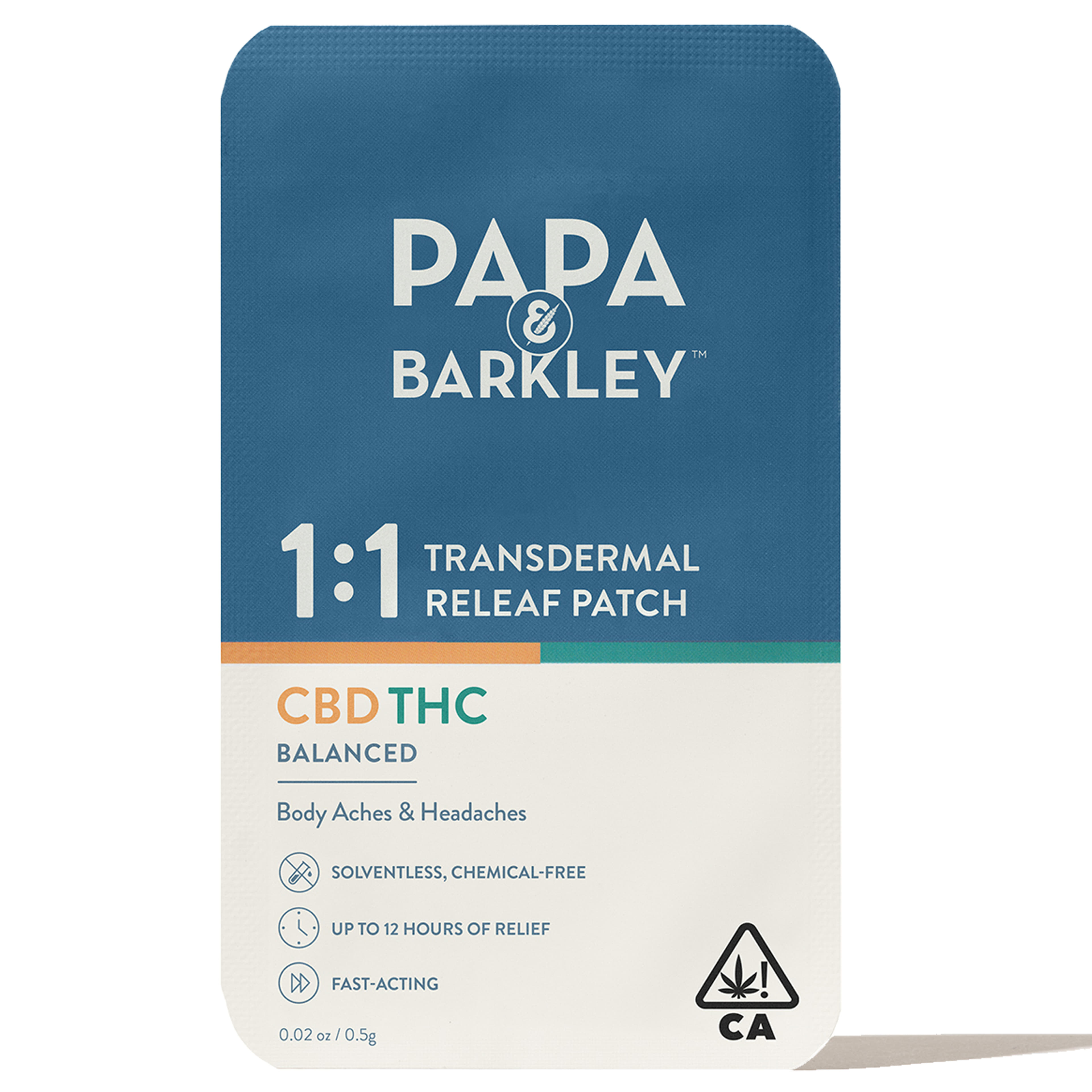 1:1 CBD/THC Releaf Patch🏆 - Papa & Barkley - 1:1 patch - $9.29 - Topicals