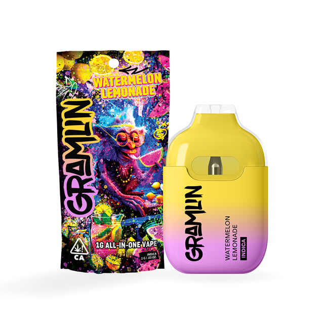 WATERMELON LEMONADE ALL-IN-ONE DISPOSABLE VAPE | GRAMLIN
