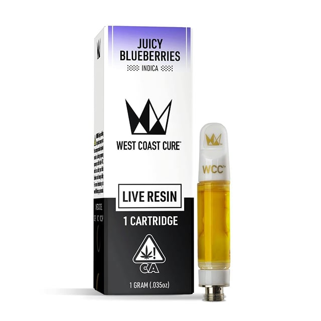 Juicy Blueberries | 1g Live Resin Cart