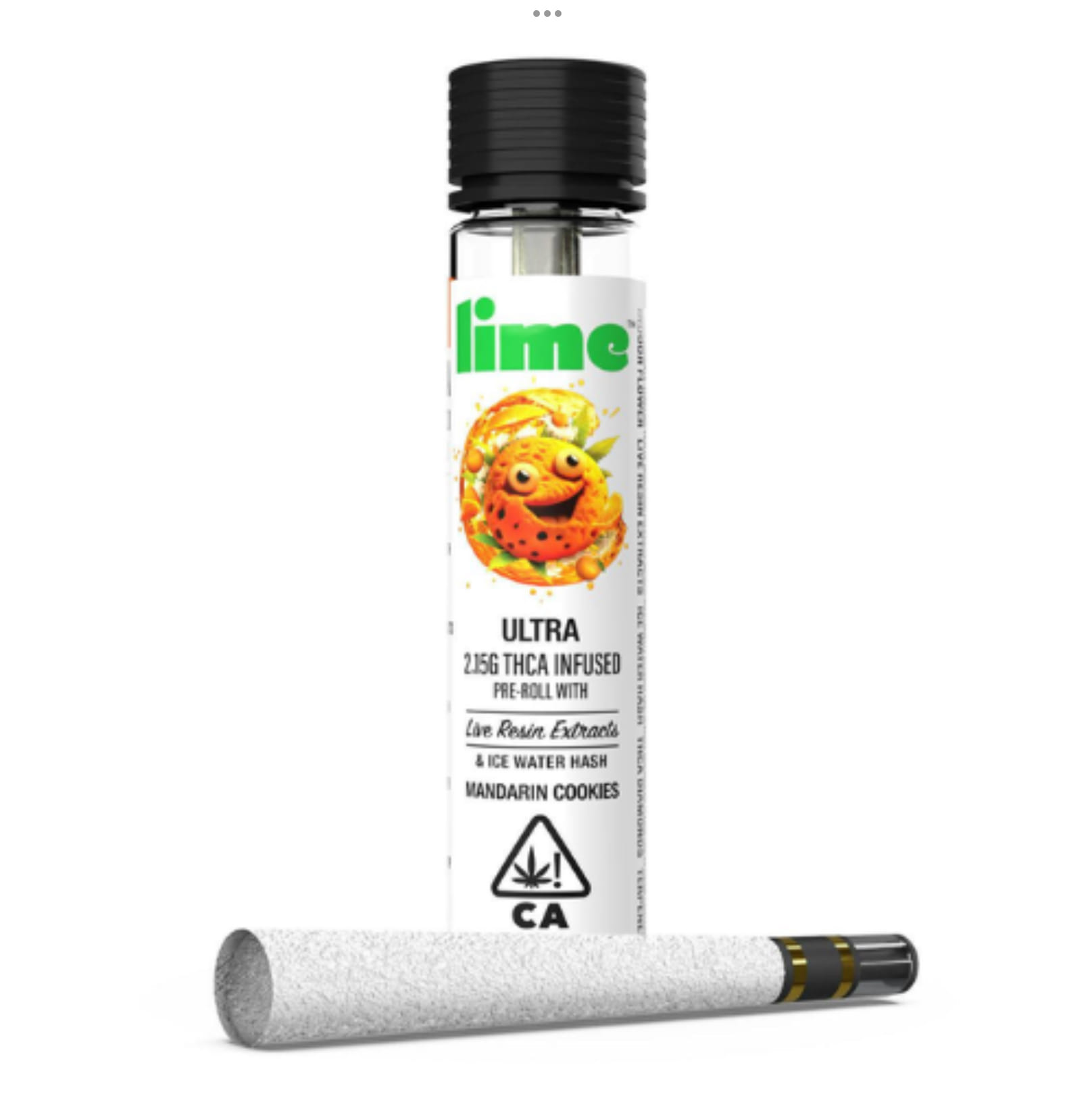 Mandarin Cookies 2.15G Ultra Prerol - Lime Brand -  - $16.50 - Pre-Rolls