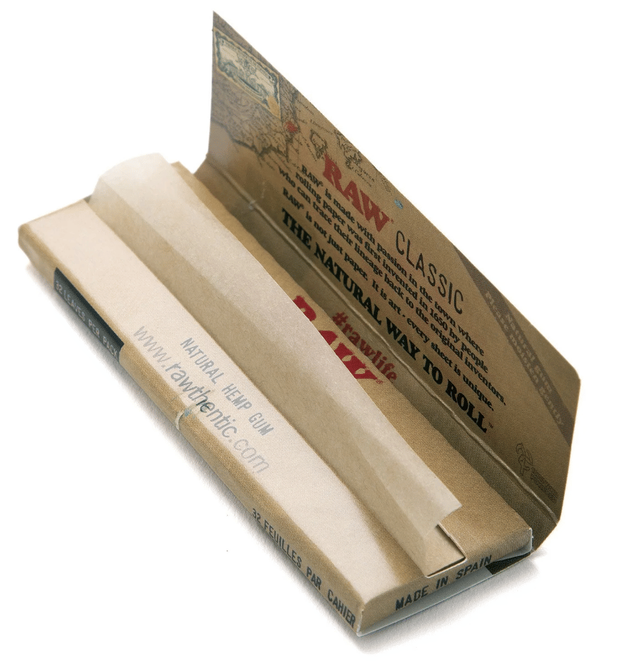 Raw Classic 1 1/4  Rolling Papers 50pk -  - $1.99 - Accessories / Non-MBT Taxable Products
