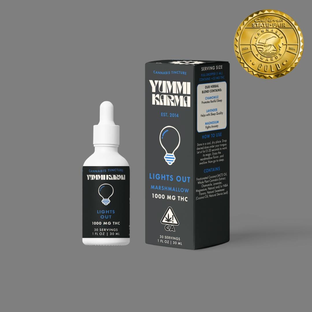 Lights Out 1000mg THC - Yummi Karma -  - $55 - Tincture