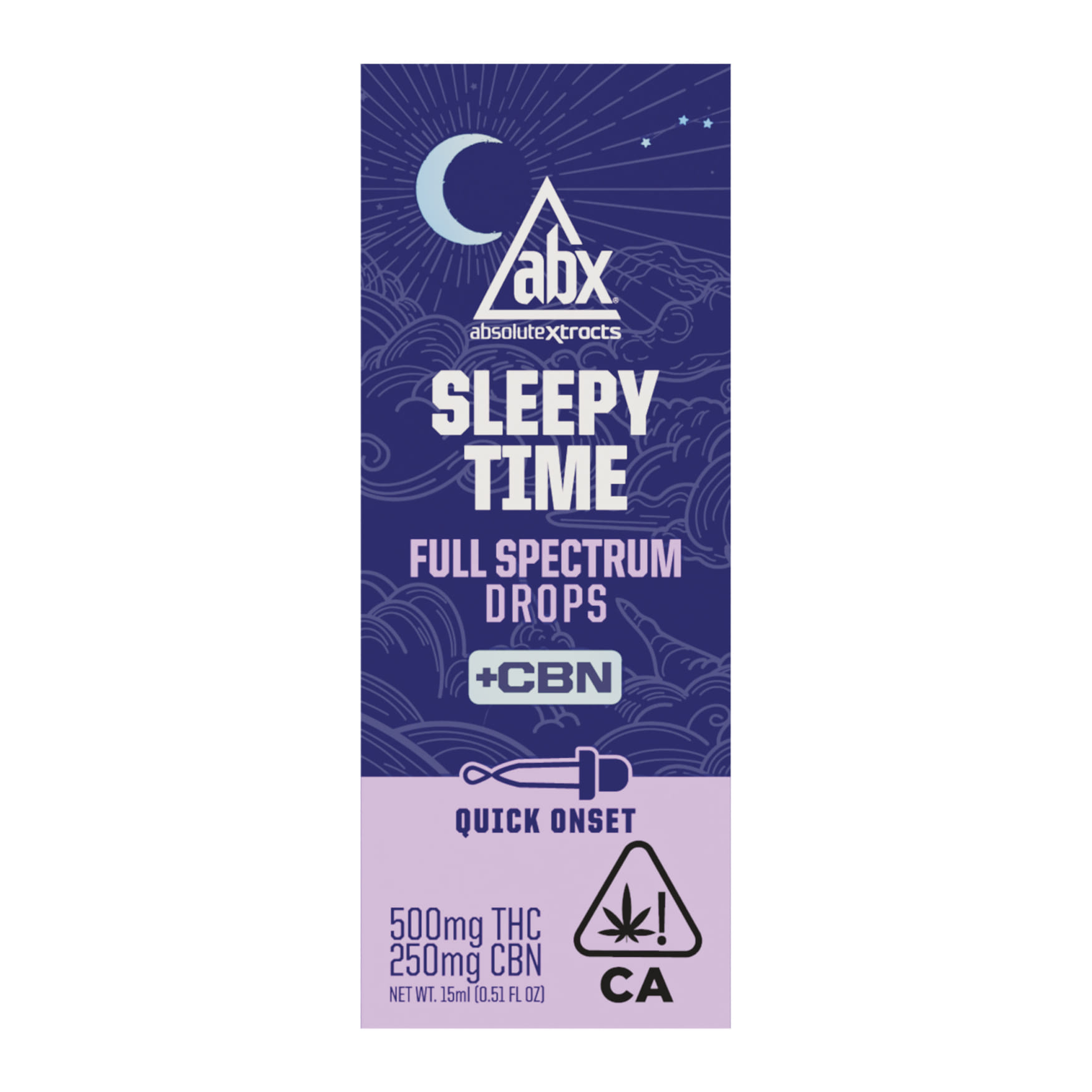 Sleepy Time CBN Solventless Drops  - 15ml - Absolute Xtracts (ABX) - CBN 15ml - $33.60 - Tinctures & Capsules