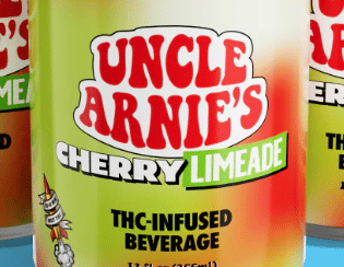 Uncle Arnie's — Cherry Limeade Soda