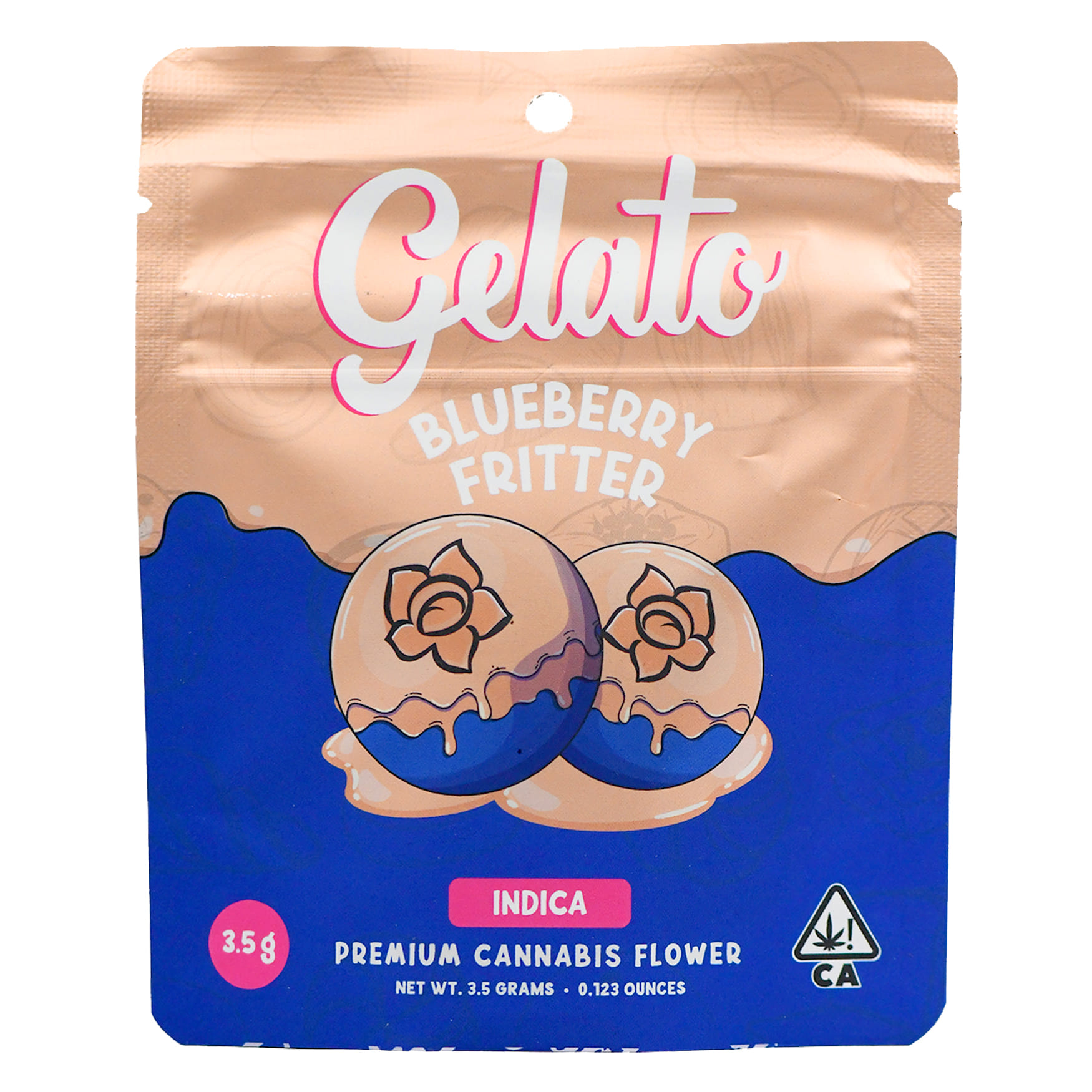 Blueberry Fritter 25.34% - 3.5G *B2G1 EVERYDAY* - Gelato Canna Co. - Eighth - $29.50 - Flowers