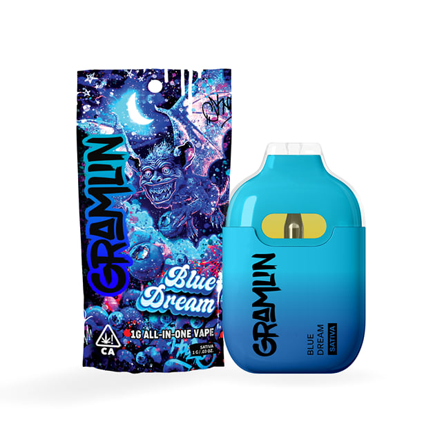 BLUE DREAM ALL-IN-ONE DISPOSABLE VAPE | GRAMLIN