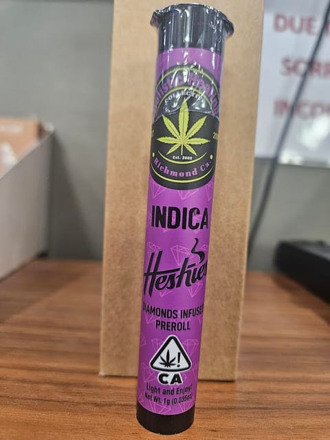 HHC Exotic indoor — Permanent Marker x Heshies Infused Pre-roll 1g