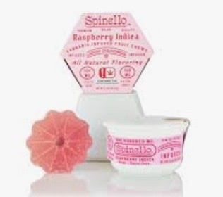 RASPBERRY LIQUID DIAMONDS FRUIT CHEWS - SPINELLO