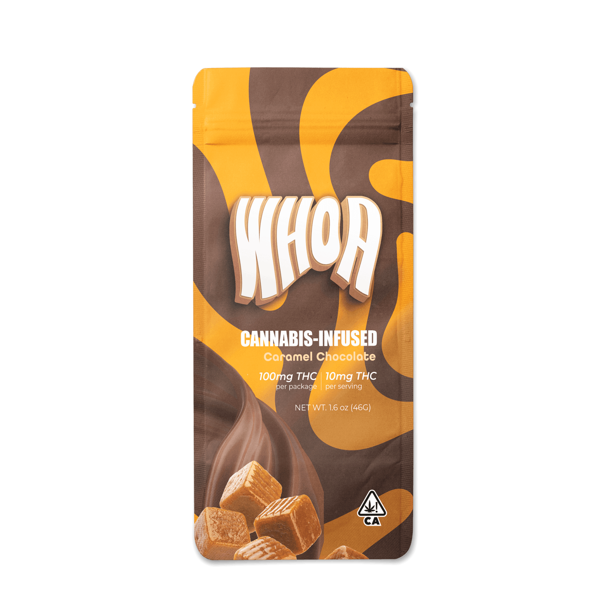 CARAMEL CHOCOLATE BAR - WHOA -  - $8 - Edibles